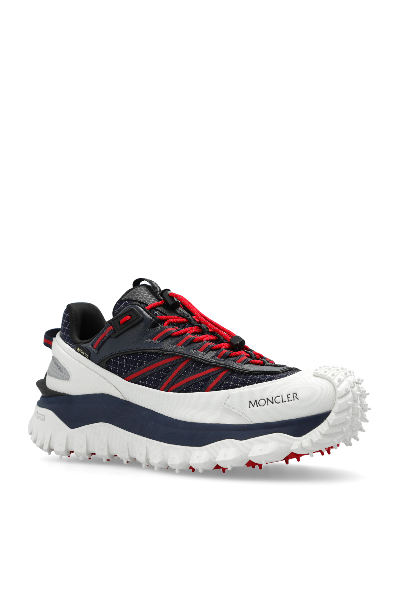Navy blue 'Trailgrip GTX' sneakers Moncler - gucci python gg